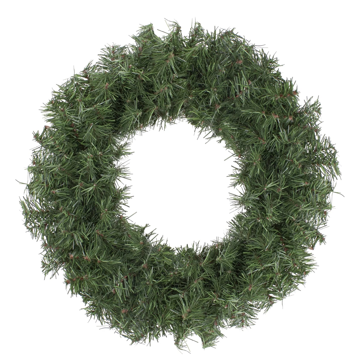 18" Unlit Canadian Pine Artificial Christmas Wreath