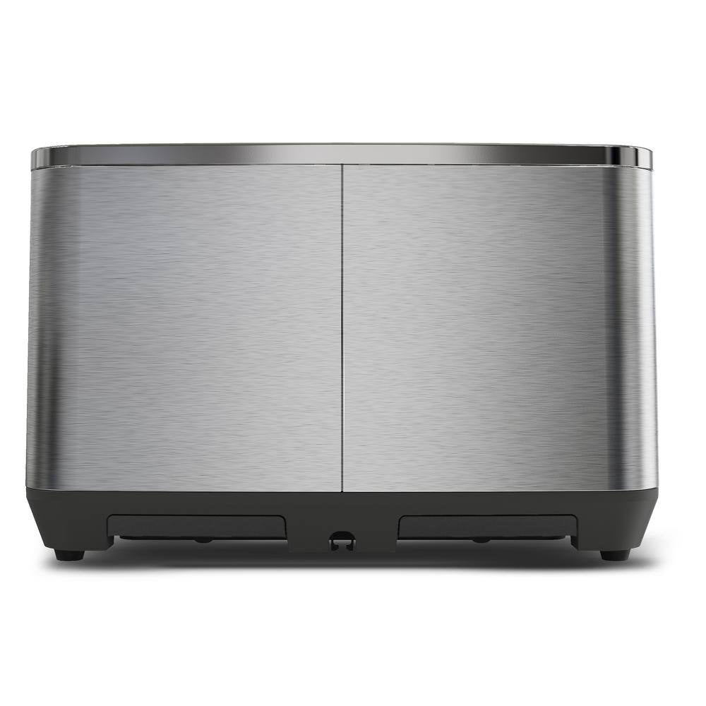 4-Slice Stainless Steel Wide Slot Toaster with 7 Shade Settings