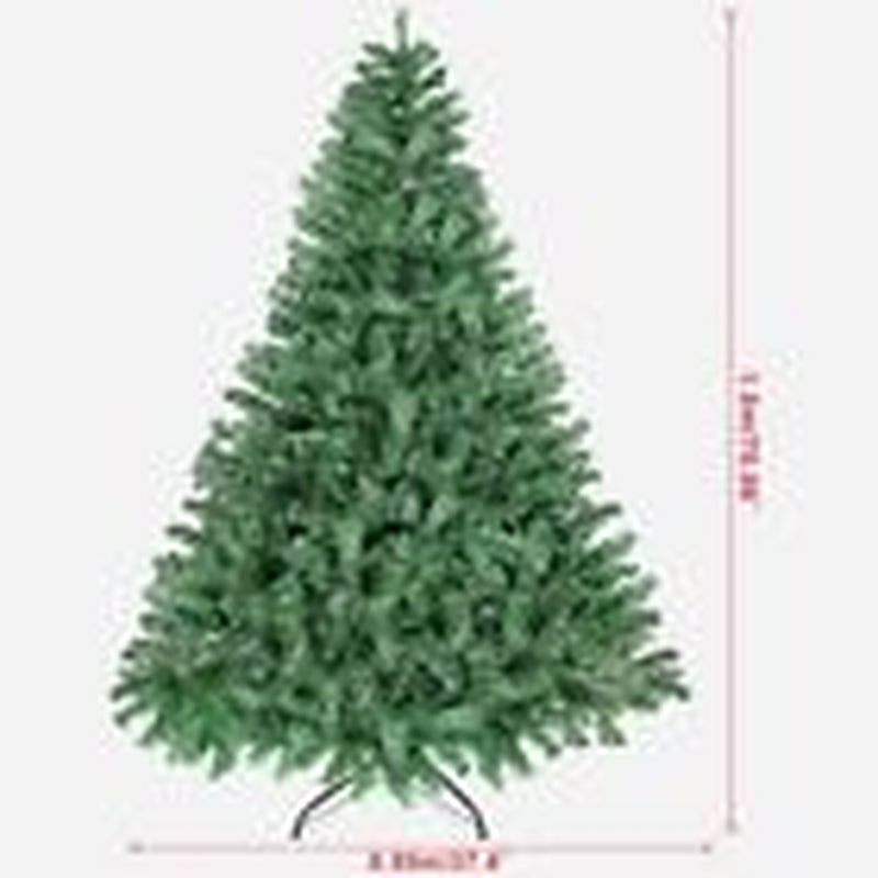 Artifical Christmas Trees with 900 PVC Branch Tips, Christmas Trees 6FT