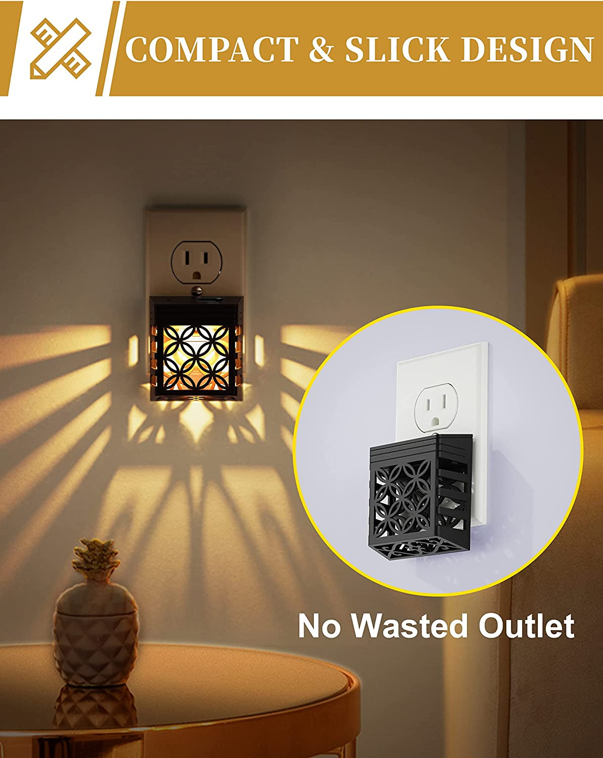 Plug in Night Light, Night Lights Night Lights Plug into Wall, Dusk to Dawn Sens